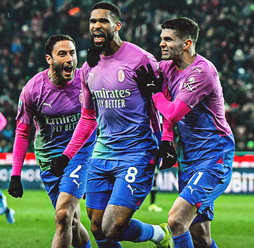 包含丹麦绝杀AC米兰，法比尼奥扛起全队的词条